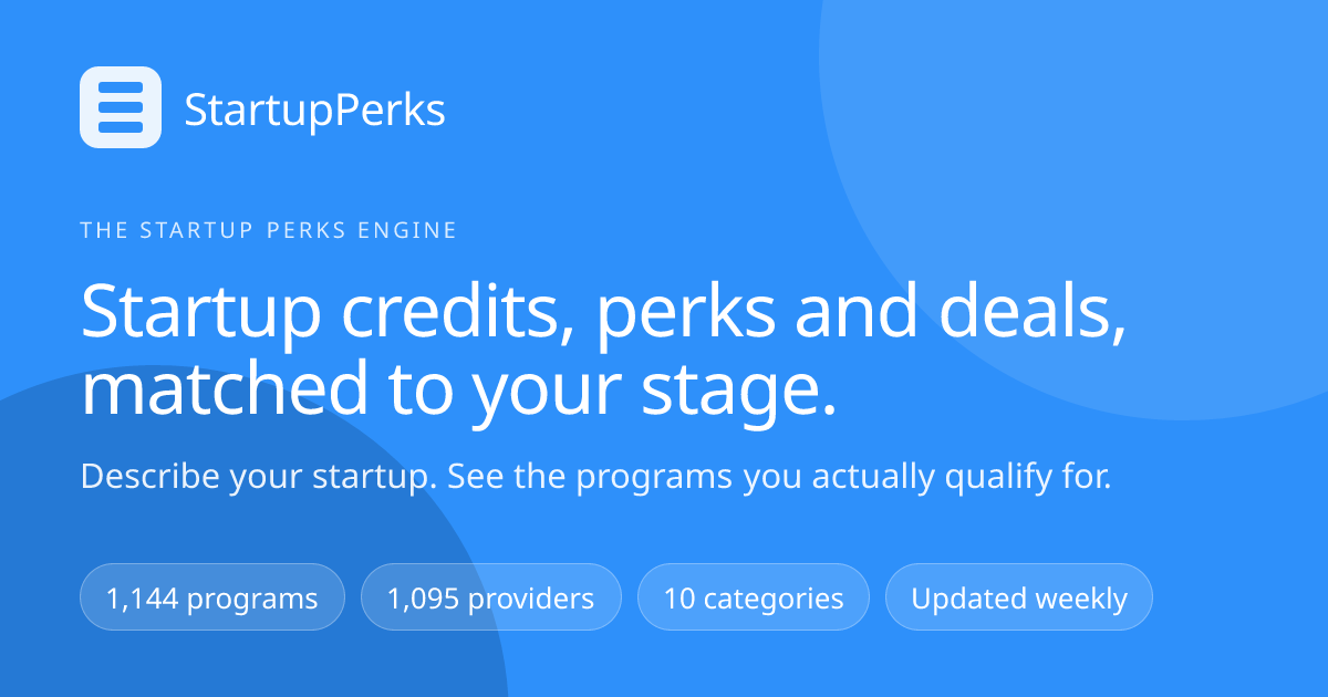 Best Startup Bank Accounts & Perks 2026 | StartupPerks